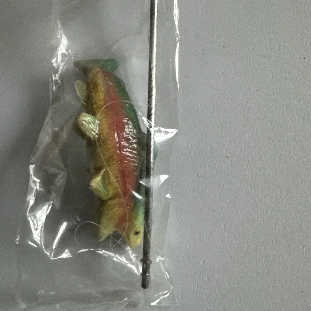 Santa Fishing Figurine‎ Fishtales Orig Box Kurt Adler KSA Fabriche NEW, Vintage